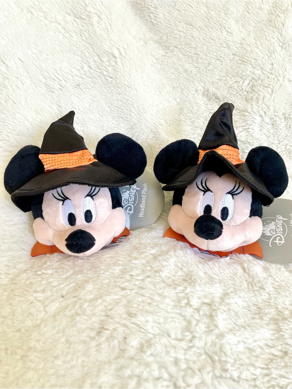 Disney Parks Create Your Own Headband Plush Minnie Mouse Witch Set